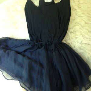 Sophisticated Black Midi Dress